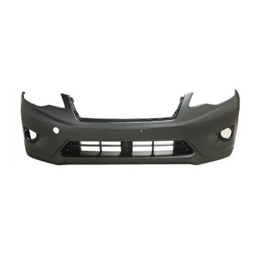 Bumper Cover Front w/Textured Lower Primed CAPA for Subaru XV Crosstrek 2013-2015