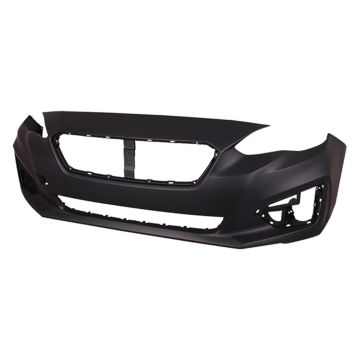 Bumper Cover Front w/Textured Lower Primed CAPA for Subaru Crosstrek 2018-2020