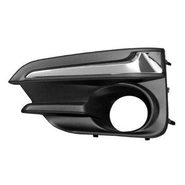 Bumper Insert Front Left Fog Lamp Bezel w/Fog Lamps w/Chrome Trim for Subaru Impreza Sedan Hatchback 2017-2019