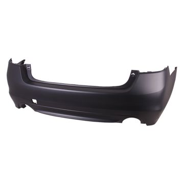 Bumper Cover Rear w/o Park Assist Primed CAPA for Subaru Legacy 2015-2017