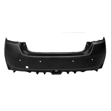 Bumper Cover Rear w/Rear Object Sensors Primed for Subaru WRX 2017-2021