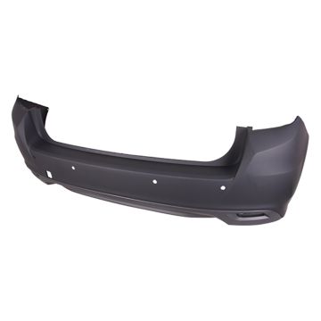 Bumper Cover Rear w/Object Sensors w/Textured Lower Primed CAPA for Subaru Impreza Hatchback 2017-2023
