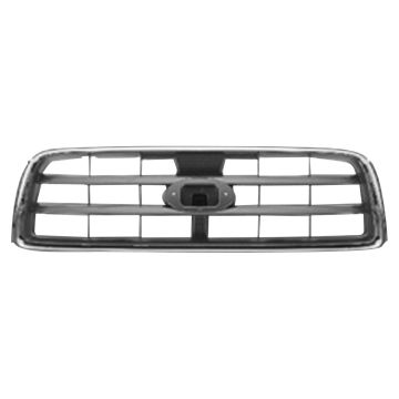Grille Assembly Chrome & Gray for Subaru Forester 2003-2005