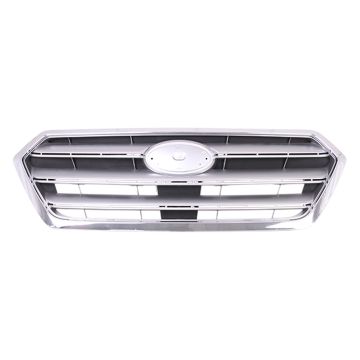 Grille Assembly w/Chrome Trim Silver CAPA for Subaru Legacy 2015-2017