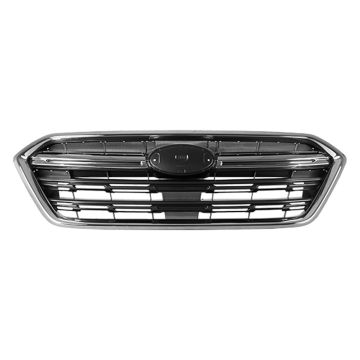 Grille Assembly Chrome Trim CAPA for Subaru Outback 2018-2019