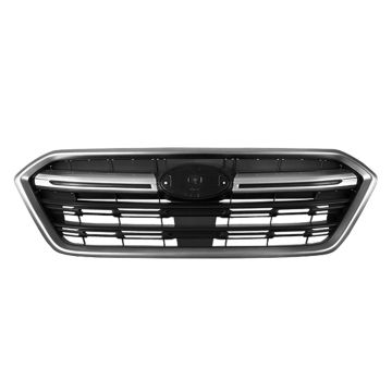 Grille Assembly Silver Trim CAPA for Subaru Outback 2018-2019