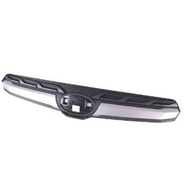 Grille Molding Type 1 Matte Black w/Gray Molding for Subaru Forester 2017-2018