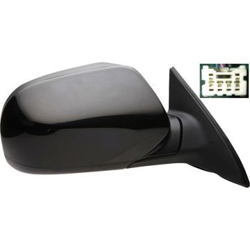 Door Mirror Assembly Right Power Non-Heated Includes Textured Black & PTM Cover for Subaru Legacy Outback