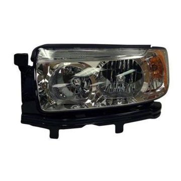 Headlight Assembly Composite Left Halogen w/o Sport Pkg for Subaru Forester 2006-2008