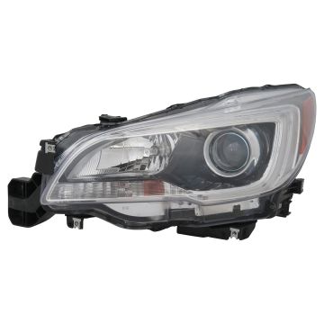 Headlight Assembly Composite Left Halogen CAPA for Subaru Outback 2015-2017