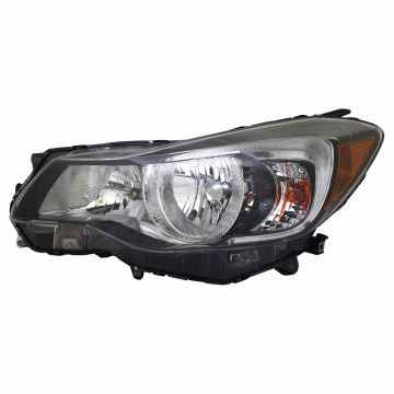 Headlight Assembly Composite Left Halogen CAPA for Subaru Impreza 2015-2016