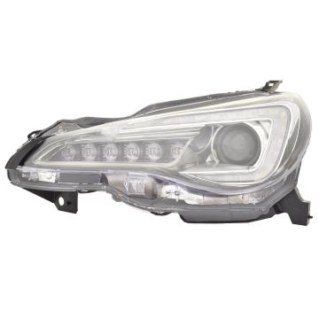 Headlight Assembly Composite Left LED CAPA for Subaru BRZ 2017-2018