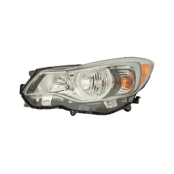 Headlight Assembly Composite Left Halogen CAPA for Subaru Crosstrek 2016-2017