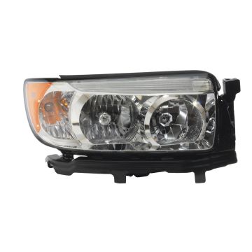 Headlight Assembly Composite Right Halogen w/o Sport Pkg CAPA for Subaru Forester 2006-2008