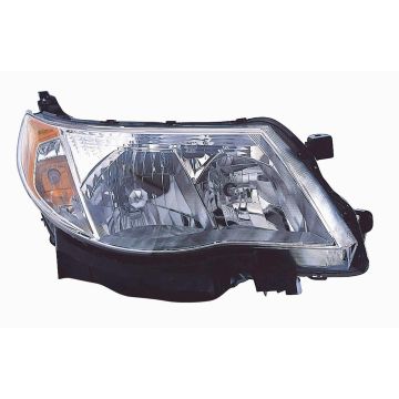 Headlight Assembly Composite Right Halogen CAPA for Subaru Forester 2009-2013