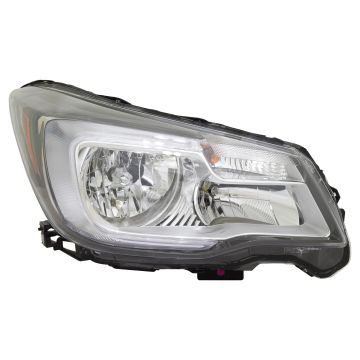 Headlight Assembly Composite Right Halogen for Subaru Forester 2017-2018
