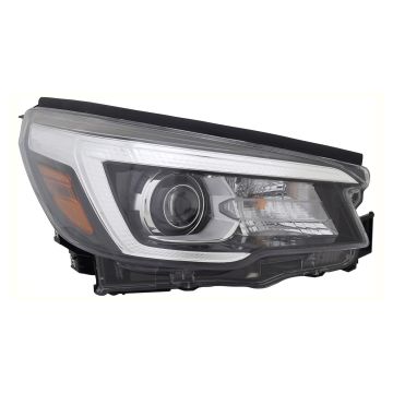 Headlight Assembly Composite Right w/o AFS CAPA for Subaru Forester Convenience Sport Base Premium 2019-2020