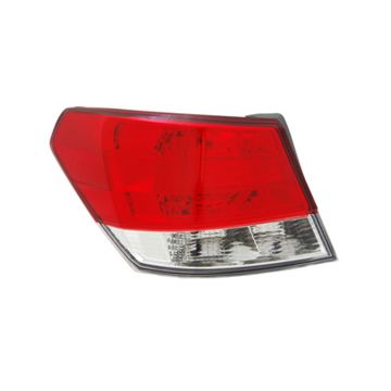 Tail Light Assembly Left Outer Lens/Housing CAPA for Subaru Legacy 2010-2014