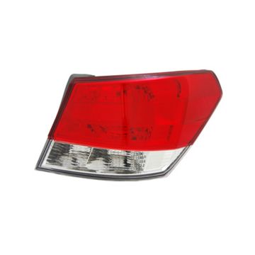 Tail Light Assembly Right Outer Lens/Housing CAPA for Subaru Legacy 2010-2014