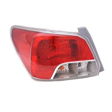 Tail Light Housing Left Includes Lens CAPA for Subaru Impreza Sedan 2012-2013