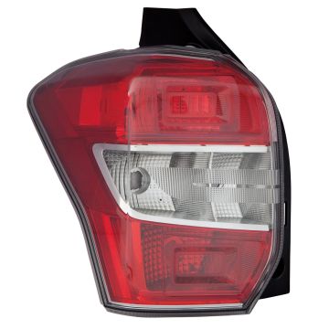 Tail Light Housing Left Includes Lens CAPA for Subaru Forester 2014-2016
