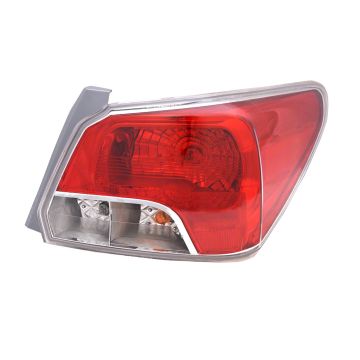 Tail Light Housing Right Includes Lens CAPA for Subaru Impreza Sedan 2012-2013