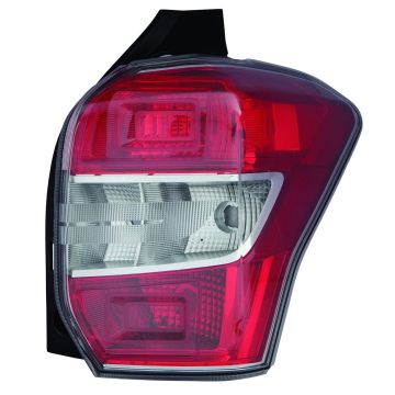 Tail Light Housing Right Includes Lens CAPA for Subaru Forester 2014-2016