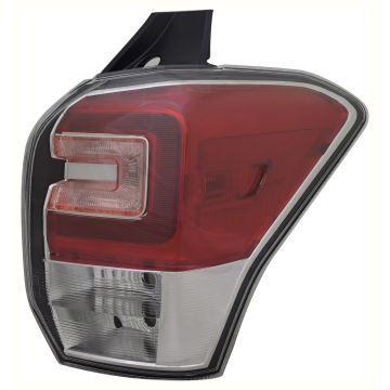 Tail Light Housing Right Includes Lens CAPA for Subaru Forester 2017-2018