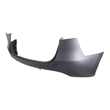 Bumper Cover Rear Upper w/o Park Assist Sensors Primed CAPA for Tesla Y 2020-2024