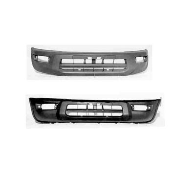 Bumper Cover Front w/Fender Flares w/60R16 Tires Primed for Toyota RAV4 1998-2000