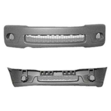 Bumper Cover Front w/Wheel Opening Flares Primed for Toyota Sequoia 2001-2004