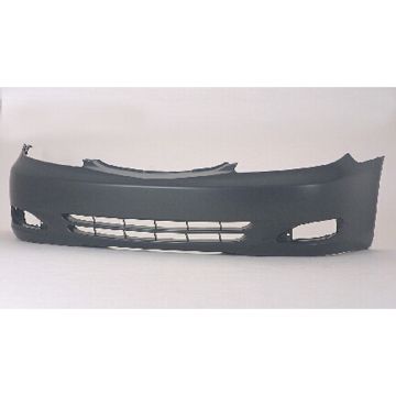Bumper Cover Front SE w/Fog Lamps Primed USA Built for Toyota Camry 2002-2004