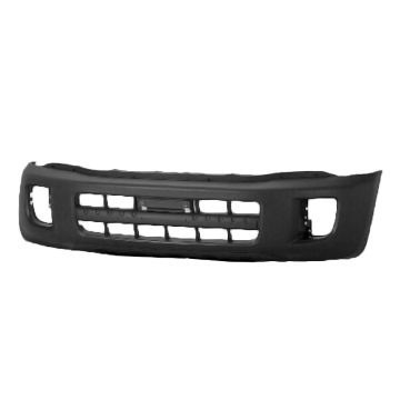 Bumper Cover Front w/Wheel Opng Flares Matte Dark Gray for Toyota RAV4 2001-2003