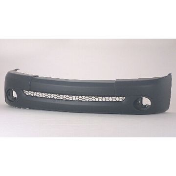 Bumper Cover Front w/o Double Cab w/Plastic Bumper Primed for Toyota Tundra Standard Cab Pickup Base 2000-2006
