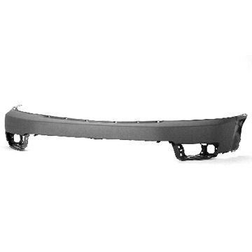 Bumper Cover Front Gray CAPA for Toyota 4Runner Sport SR5 2003-2005