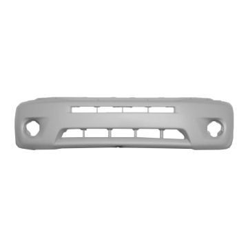 Bumper Cover Front w/Fender Flares Matte-Dark Gray CAPA for Toyota RAV4 2004-2005
