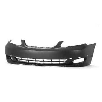 Bumper Cover Front Primed for Toyota Corolla S XRS 2005-2008