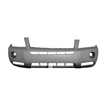 Bumper Cover Front Primed CAPA for Toyota Highlander Hybrid Limited Hybrid 2006-2007