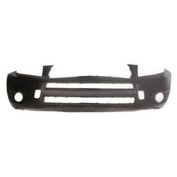 Bumper Cover Front w/Wheel Opening Flares CAPA for Toyota RAV4 Limited Sport 2006-2008