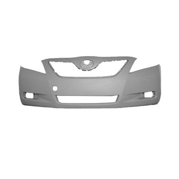 Bumper Cover Front Primed Japan Built CAPA for Toyota Camry SE LE XLE CE Hybrid Base 2007-2009