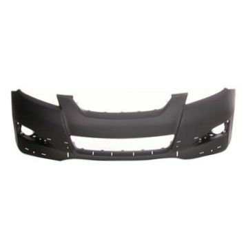 Bumper Cover Front w/Spoiler Holes Black Primed CAPA for Toyota Matrix 2009-2010