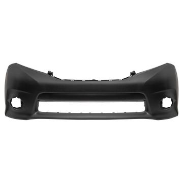 Bumper Cover Front Primed CAPA for Toyota Sienna SE 2011-2017