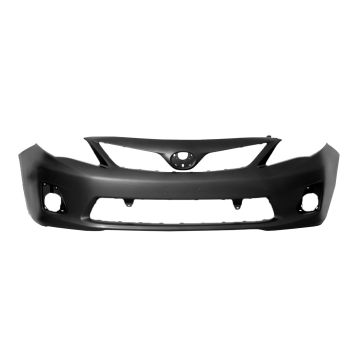 Bumper Cover Front Primed for Toyota Corolla Base LE CE 2011-2013