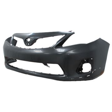Bumper Cover Front Primed for Toyota Corolla S XRS 2011-2013