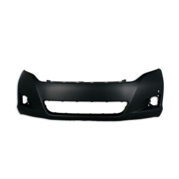 Bumper Cover Front w/HID Headlamps w/Parking Sensors Primed CAPA for Toyota Venza 2014-2016