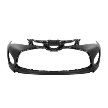 Bumper Cover Front Primed CAPA for Toyota Yaris Hatchback 2015-2017