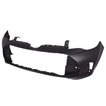 Bumper Cover Front w/o Park Assist Primed for Toyota Avalon Hybrid Limited Hybrid XLE Premium Hybrid XLE Plus Limited Touring XLE XLE Premium XLE Plus 2016-2018