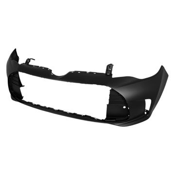 Bumper Cover Front w/o Park Assist Primed CAPA for Toyota Avalon Hybrid Limited Hybrid XLE Premium Hybrid XLE Plus Limited Touring XLE XLE Premium XLE Plus 2016-2018