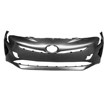 Bumper Cover Front w/o Park Assist Primed for Toyota Prius 2016-2018