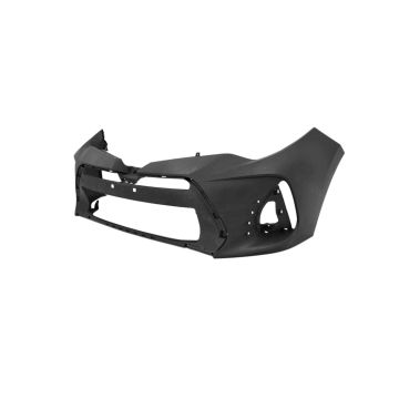 Bumper Cover Front w/Sport Primed for Toyota Corolla XSE SE 2017-2019